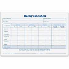 TOPS Weekly Timesheet Form