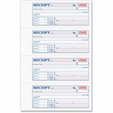 TOPS Money/Rent Receipt Book